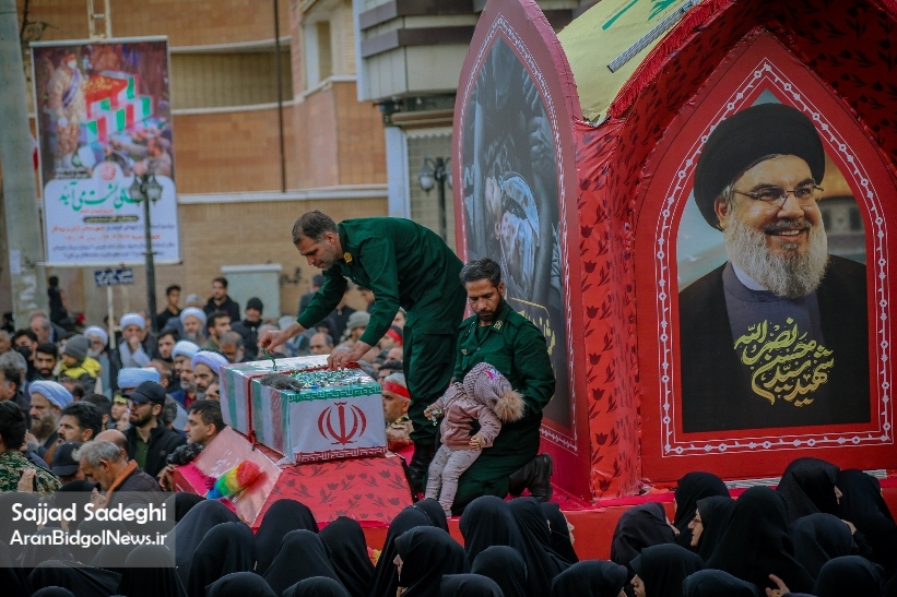 گزارش تصویری از کاروان شهدای گمنام پارت1